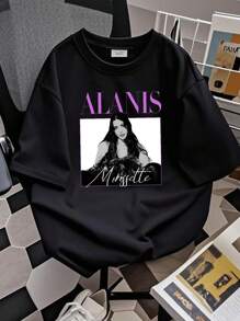 180g Pure Cotton  Collage Men T-Shirt Black Unisex Cotton All Sizes S-5XL HE610 Stylish Casual Versatile Print Round Neck Short Sleeve Comfortable Men's Top For Everyday Wear Graphic Breathable Slightly Soft Summer Stretched Designer Clothes Streetwear Fashion For Women