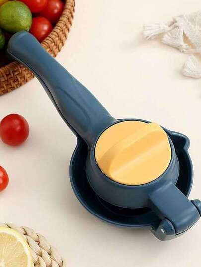 Exprimidor de limón manual jugo 100 sin semillas exprimidor manual jugos extractor frutas cocina fácil limpieza resistente libre semillas compacto diseño ergonómico gourmet utensilio saludable