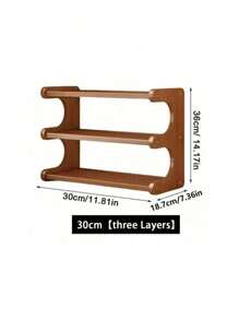 1pc Multi-Layer Desktop Storage Organizer Rack Cup Holder Organizer Rack Retro Creative Practical Office Dining Table Decor Student Dorm Office Supplies Home Rental Furniture