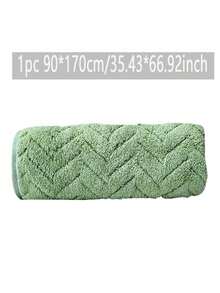 16 件套或 2 件套或 1 件珊瑚绒钻石图案纹理毛巾，柔软、吸水、不脱落（轻薄）方便毛巾套装，提花编织发巾、手巾、家用浴室套装、洗脸和浴巾、浴室配件，美容院返校家用浴室淋浴毛巾，适用于美容院、酒店运动、家庭必需品、毛巾、皮肤护理 - 彩色 - 查看 14