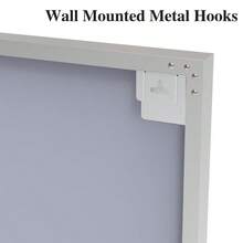 Simple-60*36" Oversized Modern Rectangle Bathroom Mirror With Silver Frame Decorative Large Wall Mirrors For Bathroom Living Room Bedroom Vertical Or Horizontal Wall Mounted Mirror With Aluminum Frame-7007 - Multicolor - View 8