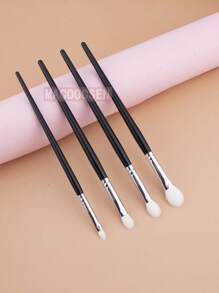 4PCS Heart Eyeshadow Blending Brush Makeup Eyeshadow Brush 100% Goat Hair Natural Fluffy Eyeshadow Crease Blending Makeup Brushes