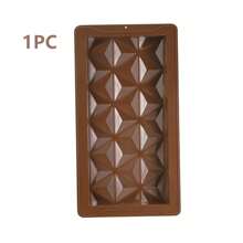 Silicone Chocolate Baton Mold, Used For Chocolate Making, Includes Deep Chocolate Bar Mold