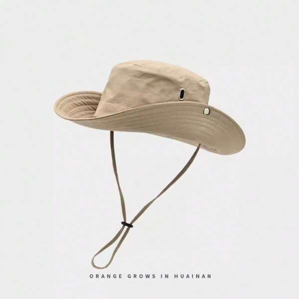 قبعة دلو ذات جنسين, قبعة واقية من الشمس للتنزه والتخييم في الصحراء
