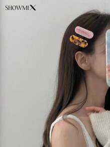Handgemachte Haarspangen mit Diamantenbesatz aus Acetat, elegantes Frühlings-/Sommer-Haaraccessoire, geeignet als Jubiläums-/Hochzeitsgeschenke, langanhaltend, farbenfrohe, süße, niedliche, witzige, kawaii, Y2K-Stil, stylisch, unisex, lässig, personalisierbar, einzigartig, maßgeschneidert, ideale Geschenke für ihn, ideale Geschenke für sie, für Freundin, Freund, Familie, Freunde, Kinder, zu Jahrestagen, zu Valentinstag, zu Muttertag, zu Geburtstagen, zu Kindertag, zu Vatertag, zu Abschluss, zu Hochzeiten, zu Einweihungen
