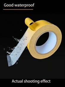 لفة واحدة من شريط لاصق قوي مزدوج الجانب، شريط لاصق فائق القوة، شريط لاصق مزدوج الجانب، لتثبيت السجاد والإكسسوارات والديكورات الزفاف وإطارات الصور وديكور المنزل وغيرها