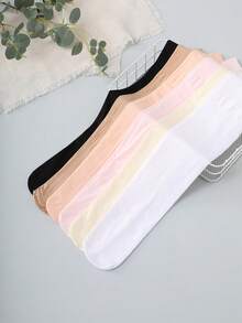 6 Pairs Girls Solid Elastic Tights, Breathable And Comfortable Dance Stockings For Young Girls, Suitable For Dance Practice - Multicolor - View 7