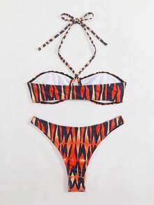 Conjunto de bikini sexy y de moda para playa de verano