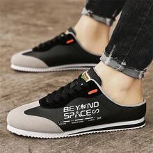 2025 New Summer Versatile Canvas Sneakers For Men, Casual Lace-Up Outdoor Shoes