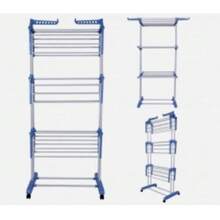 4 Tier Clothes Towel Airer Dryer Rack Foldable Dry Rail Hanger Laundry Indoor Outdoor - blue - View 6