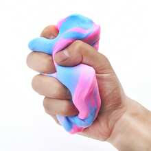 1 盒、彩虹糖玩具套装、一个大桶粘土玩具套装、DIY 史莱姆套装、生日礼物、派对活动、减压玩具、挤压玩具、油灰套装、史莱姆套装、黄油泥、史莱姆、适合 3 岁以上儿童的完美玩具、减压