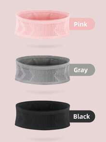 纯色尼龙腰包，运动多功能腰带，户外跑步手机包，健身隐形男女通用高弹力腰包，运动配件 - 彩色 - 查看 6