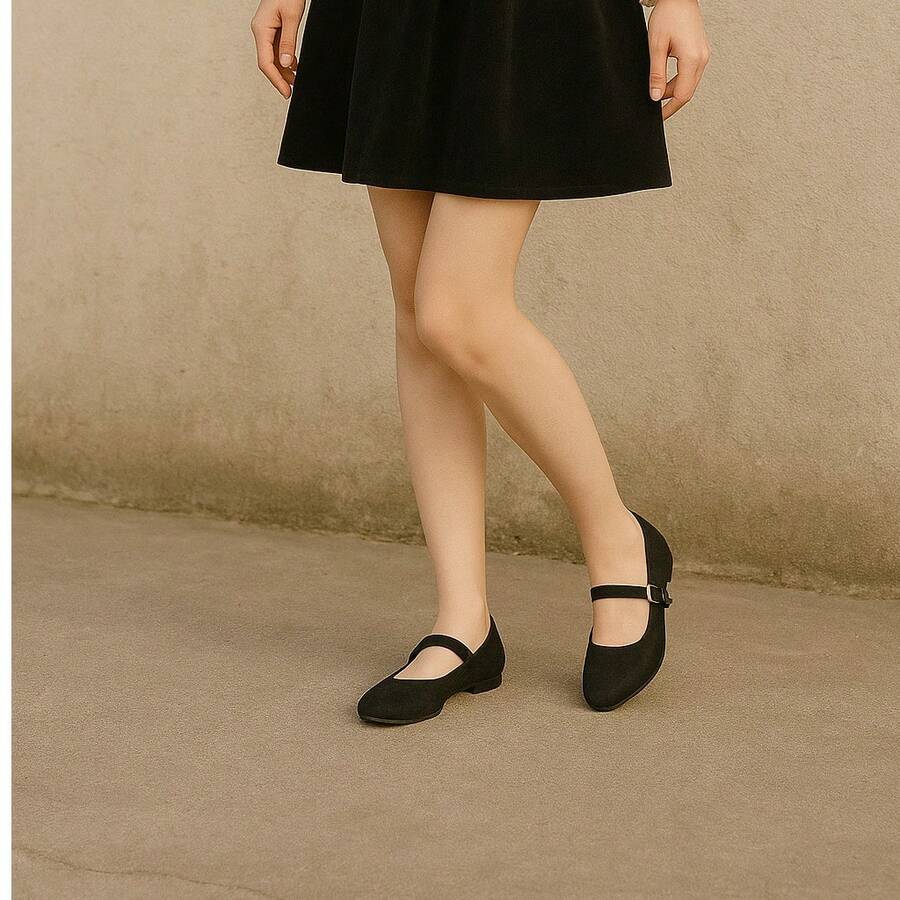 1 Paar modische Leoparden-Muster Kunstleder-Riemchen Ballerinas, schick für Festivals und Partys, Frühling/Sommer