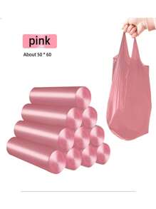 Thicker Trash Bags, Household Large Size Disposable Garbage Bags Made Of Virgin Material, Tear-Resistant, For Kitchen And Home Use. (Note: Colors May Vary Slightly Due To Different Batches)