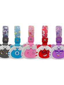 Ball Design Bluetooth Headband Headphones In A Pack Of 2 - 藍色 - 查看 3