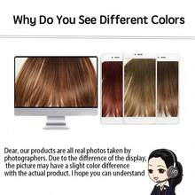 Clip In Bangs Synthetic Hair Wispy Bangs Hair Clip Fake Bang Fringe With Temples Hairpieces For Women Daily Wear - Multicolor - View 8