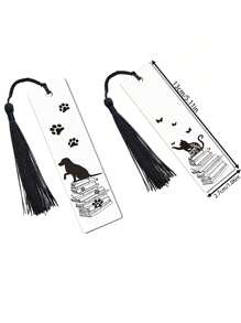 2pcLady Cat Book Marks Inspirational, Fun Bookmarks, Suitable For Students, Teachers, School Home Office Supplies, Book Lovers, Cat Lovers, Girl Friends, Sisters, Female Gifts