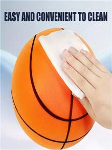 Kids' Silent Basketball (Size 3/5/7) - High Elasticity, Quiet & Noiseless, Soft Texture , Shockproof, Wear-Resistant & Non-Shedding. Indoor Family Training Ball For Kids Ages 3-9, Educational Toy & Game. Perfect Birthday & Christmas Gift For Boys & Girls Yes