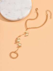 Fashionable & Elegant Butterfly Detailing Finger Chain