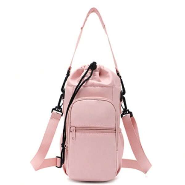 1 Piece Of Water Cup Cover, Insulated Water Cup Cover, Twill Water Bottle Shoulder Bag, Water Cup Bag, Can Be Cross-Body Water Bottle Cover