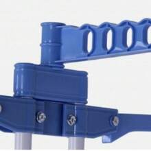 4 Tier Clothes Towel Airer Dryer Rack Foldable Dry Rail Hanger Laundry Indoor Outdoor - blue - View 2