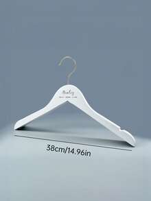 Bride Hanger, Wedding Hanger, Personalized Hanger, Wedding Dress Hanger, Wooden Hanger, Mrs Hanger, Name Hanger,Personalized Wooden Bridesmaid Hangers With Name,Wedding Dress Hanger,Hanger For Bridal Party,Engraved Hanger,Bridesmaid Gift,Gift For Her,Home Harmony,Chic Design ,Forever Love - White - View 22