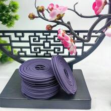 40pcs New Chinese Style Multi-Color Spiral Incense, Fragrant Floral Aroma Coil Incense Sticks With Ingredients Like Dragon's Blood, Sage, Cherry Blossom, Lavender, Suitable For Yoga, Meditation, Sleep, Relaxation
