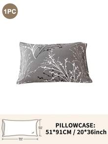 1pc/2pcs/4pcs Polyester Floral Pattern Pillow Cover Set (Pillow Inner Not Included), Soft & Comfortable, Suitable For All Seasons - Multicolor - View 12
