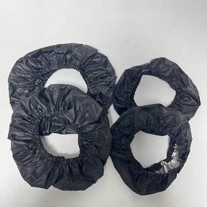 4 件套婴儿推车轮罩，防尘车轮保护套，适用于婴儿车和伞车