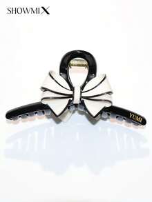 Customized Elegant Bow Hair Clips, Wedding Hair Accessories - Beige - View 3