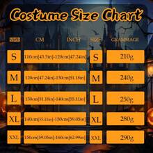 LOVE PARTY Halloween Horror Red Eye Grim Reaper Costume, Sickle Ghoul Dark Messenger Ghost Cosplay Outfit Set