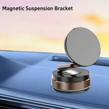 360° Rotating Magnetic Phone Holder, Foldable And Retractable, ABS Material, Not Waterproof, Suitable For Car/Shower/Travel/Gym/Smooth Mirror ,Phone Stand,Car Accessories