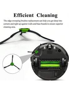 替换侧刷适用于 IRobot Roomba I、E 和 J 系列 I7 I7+ Plus I8 I3 I3+ I4 I4+ I6+ Plus J7+ E5 E6 E7 3150 3550 4150 5150 6198 7150 7550 机器人吸尘器侧刷