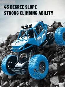 1pc Remote Control Off-Road Vehicle, Rechargeable RC Car With Spray Function, Monster Truck Pickup Toy RC Car Toy, Suitable For All Terrain, Classic Affordable RC Car Toy Gift For 6-10 Year Old Boys