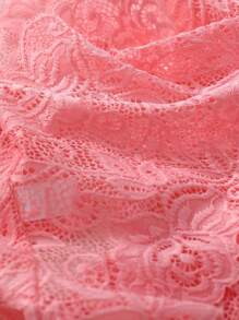 6 PCS Women's Sexy Lace Panties Mid Waist Seamless Briefs Tummy Control &Butt Lifter Stretch Underwear Stripe Lingerie