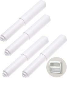 1 件厕纸架卷轴替换件塑料弹簧式可伸缩塑料厕纸卷架纸架插入件 - 彩色 - 查看 5