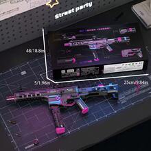 Over 1000pcs M4A1, MP5, KSV Gun Building Blocks. Challenging Assembly. Suitable As Birthday/Christmas/Halloween Gift For Gun Enthusiasts, Also Collectible Toy. For Ages 14+.