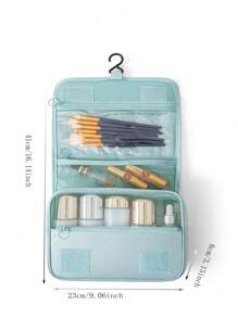 1 Stück Boho-Stil Reise Make-up Tasche, hängender Kulturbeutel, wasserdichte tragbare Aufbewahrungstasche für Make-up Pinsel, Handtücher, Zahnpasta, Strandutensilien, Hochzeitsdekoration, Brautjungfern Geschenk