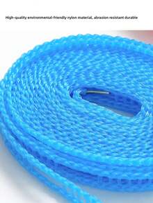 1pc 3m, 5m,10m Pink, Green, Blue Drying Clothes With Clothesline, Bedding With Clothesline, No Need For Punching Holes, Home Outdoor Windproof And Anti Slip Drying Clothes With Clothesline, Thick Bedding, Hanging Clothes, Balcony - Multicolor - View 10