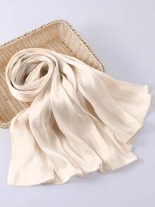 1pc Fashionable And Elegant Blue Shiny Evening Party Dress With Removable Shoulder Cape, Suitable For Ladies For Daily Vacation And Evening Party Matching, 200*68cm/78*26.5in Fall Clothes For Women