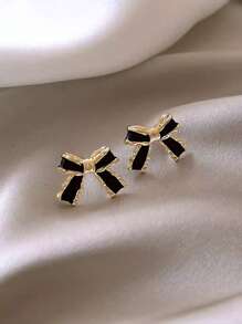4pcs/Set Elegant Faux Pearl Earrings, Suitable For Women Daily And Festival Wear