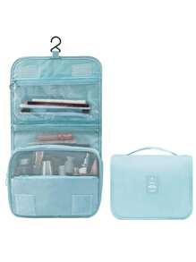 1 Stück Boho-Stil Reise Make-up Tasche, hängender Kulturbeutel, wasserdichte tragbare Aufbewahrungstasche für Make-up Pinsel, Handtücher, Zahnpasta, Strandutensilien, Hochzeitsdekoration, Brautjungfern Geschenk