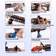 M4A1 Electric Gel Ball Blaster - Automatic Outdoor Toy For Team Activities - Perfect Gift For Birthdays, Easter, Halloween, And Thanksgiving (Bullets Not Included)