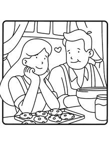 1pc Dream Date:Easy Coloring Book For Adults And Teens, Colouring Book Super Cute Designs Of Cozy, Hygge Spaces For Relaxation (Cozy Spaces Coloring) .Back To School A Relaxing Gift For Friends, Couples, And Family . - Multicolor - View 8