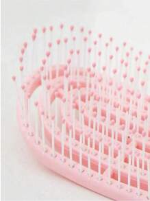 1 Piece Pink Long Handle Comb With Openwork Rib Design, Anti-Static, Detangling For Wet And Dry Use, Volumizing, Hair Styling Tool, Pink Accessory, Back To School, Travel Holiday Essentials, Hair Accessories Brushes, Edge Brush Hair Comb, Comb Hair, Detangling Brush, Ball Brush, Mini Hair Brush Set, Wooden Comb, Hair Brush, Detangling Brushes, Hair Tools, Hair Stuff, Hair Care, Curly Hair Brush, Barber, Hairdressing Equipment, Hairstyle, Hairdressing,Hair Brush,Slick Back Brush,Styling Brush,Curly Hair Brush,Edge Brush,Hair Comb,Brush Hair,Hair Brush Set,Comb Hair,Comb For Curls,Detangling Brush,Hair Brush For Women,Hair,Travel,Hair Products,Hair Tools,Hair Stuff,Barber,Barber Accessories,Barbershop,Hairdressing Equipment