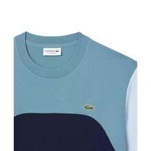 Lacoste Men's Classic-Fit Colorblocked T-Shirt - I0m-navy Blue/limestone-rill - View 4