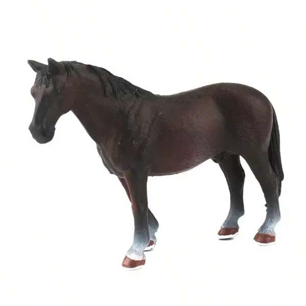1 unidade de mini boneco de ação de brinquedo de fazenda de plástico oco tipo camelo, modelo de simulação
