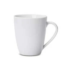 Basics Porcelain, 12 Oz Coffee Mug Set, 12 Count, White (Previously AmazonCommercial Brand)-Yl - 1 - Voir 2