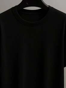 Kit Camiseta Algodão + Short Tectel Los Angeles Verão Combo Camisa 100% Algodão Linha Premium - Preto - Visão 3