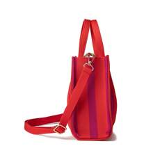 Hao.hyai 2025 Nuova Borsa Donna Urbana a Tracolla con Maniglia Bag e Tracolla, con Motivo Rigato in Maglia